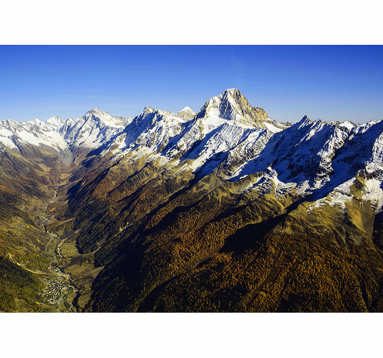 Grand Mountain Landscape mountain wall mural - TenStickers
