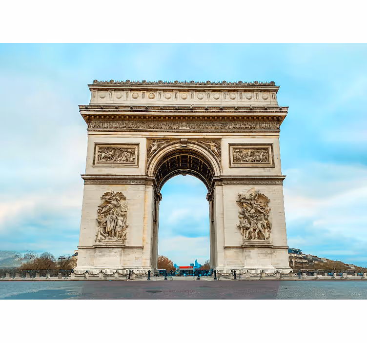 Paris wall mural of iconic paris landmark - TenStickers
