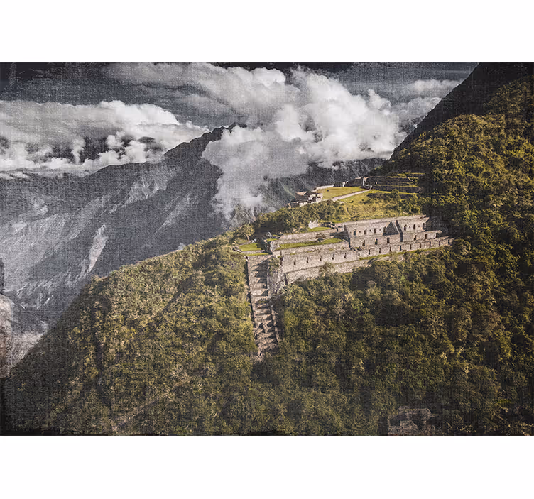 Majestic Ruins Vista landscape mural - TenStickers