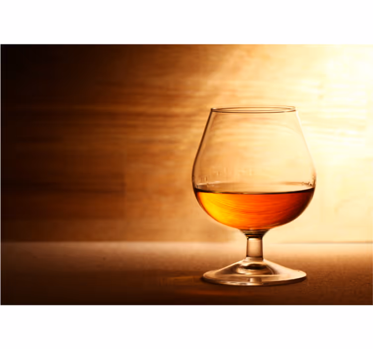 Vehicle wall mural glass of spirits - TenStickers