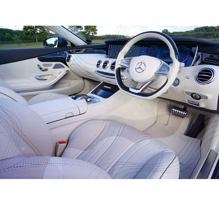 Interior of a  Car wall mural - TenStickers