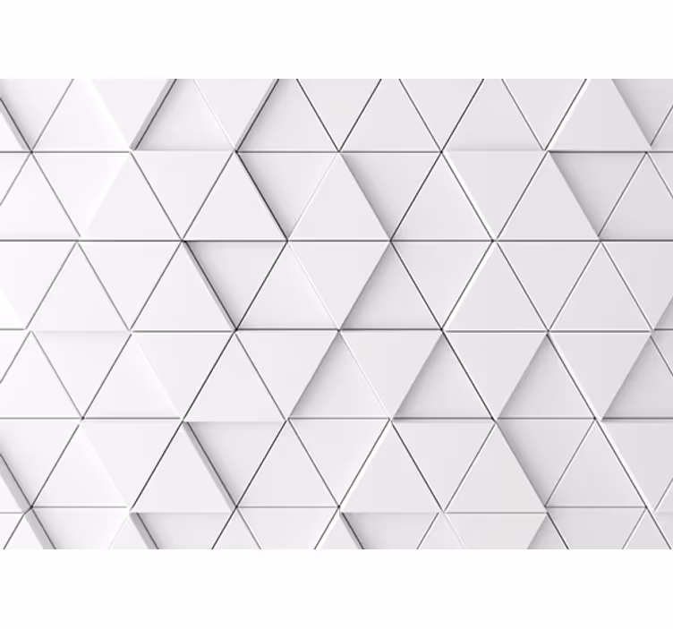 Texture wall mural triangular pattern design - TenStickers