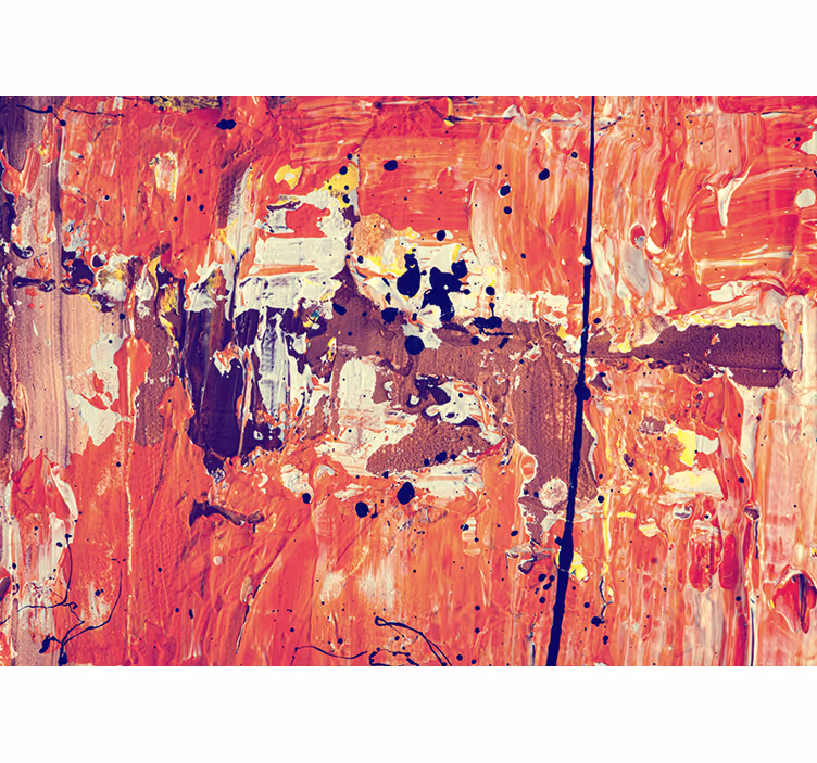 Abstract wall mural vibrant abstract design - TenStickers