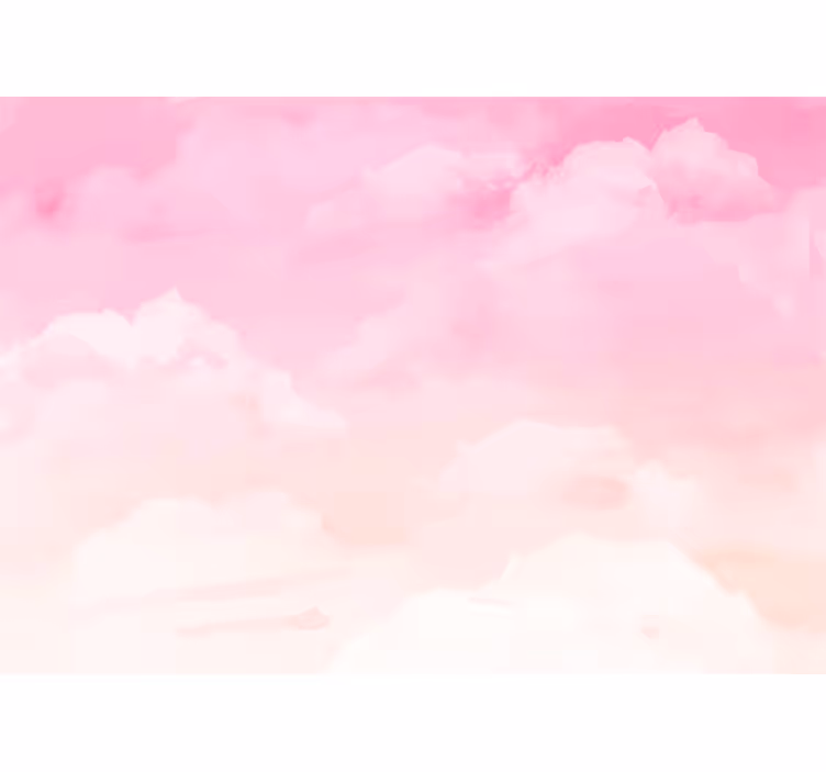 Texture wall mural soft cloud patterns - TenStickers