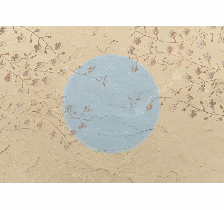 Japanese Blossom  zen wall mural - TenStickers