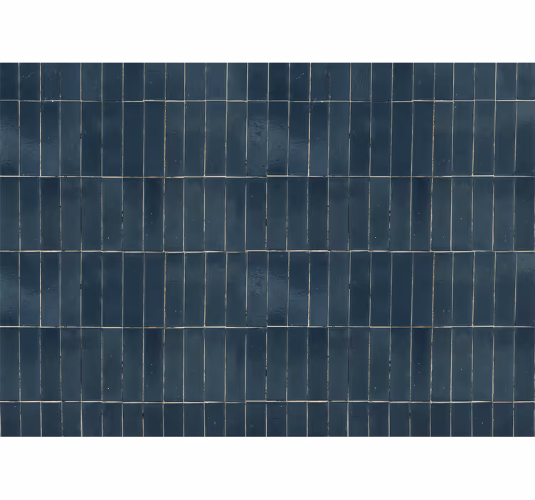 Gray tiles Bathroom wall Mural - TenStickers