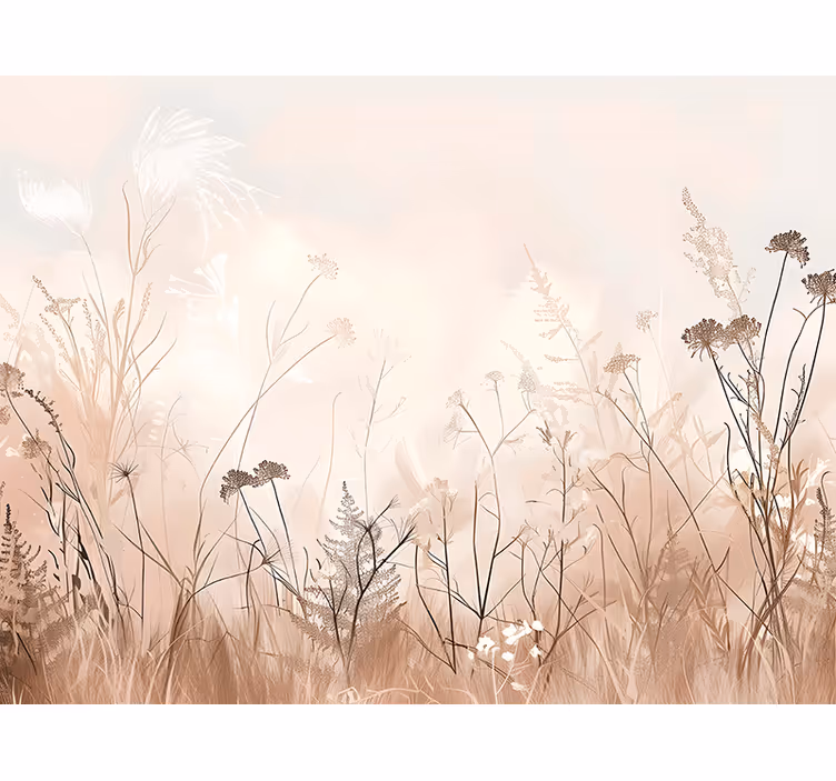 Wild nature nature exotic plants wall mural - TenStickers
