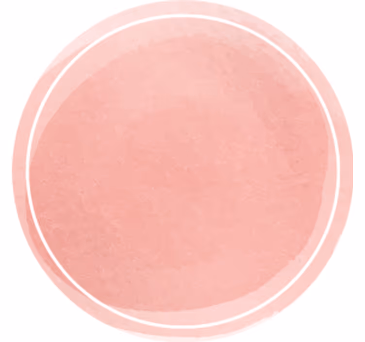 elegant pink painting  modern coaster - TenStickers
