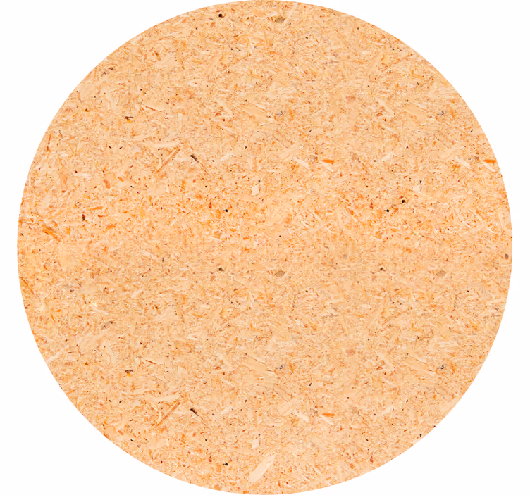 Coasters round natural material - TenStickers