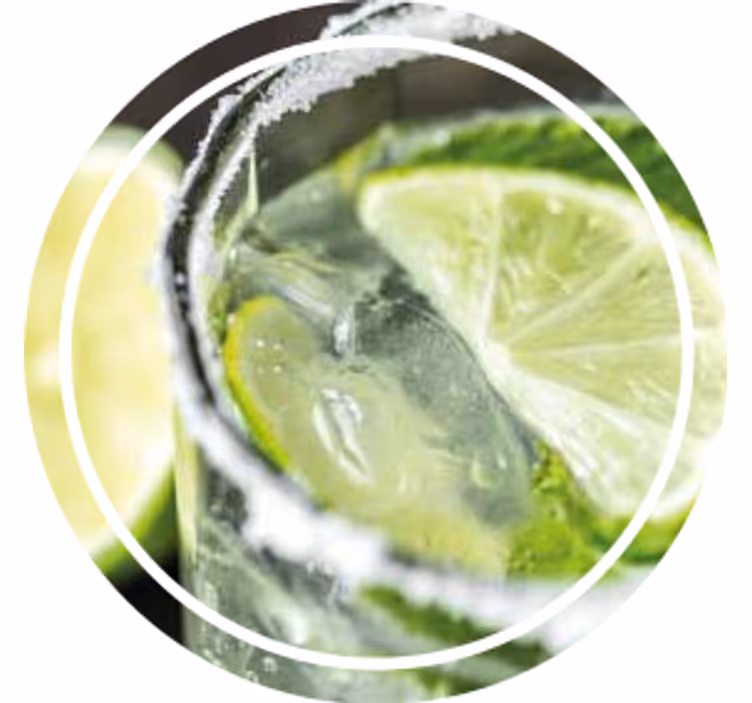 Personalisable coasters for a zesty lime refreshment - TenStickers