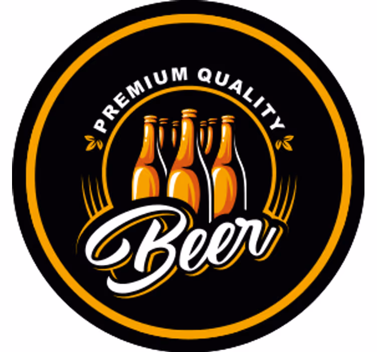 Premium quality beer beer mats - TenStickers