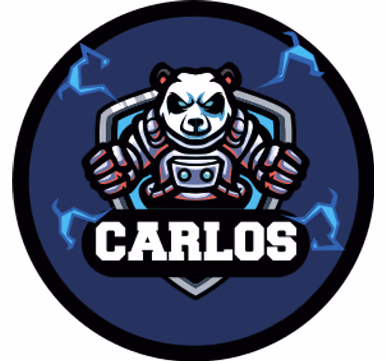Beer mats with panda emblem and name - TenStickers
