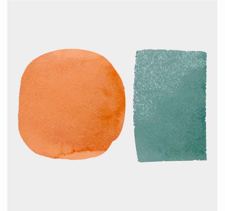 Dot and square minimalist design modern coaster - TenStickers