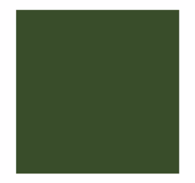 Modern coasters with square green surface - TenStickers
