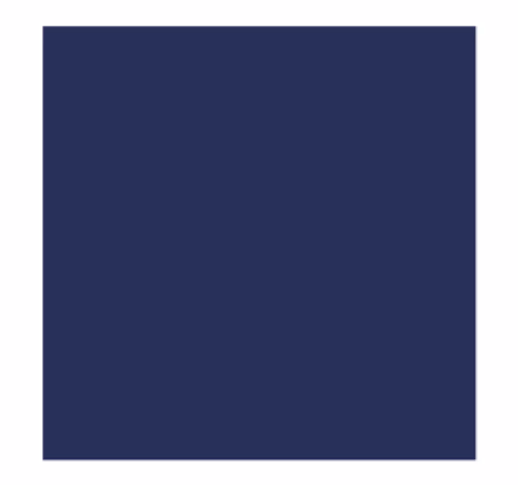 Modern coasters with deep blue background - TenStickers