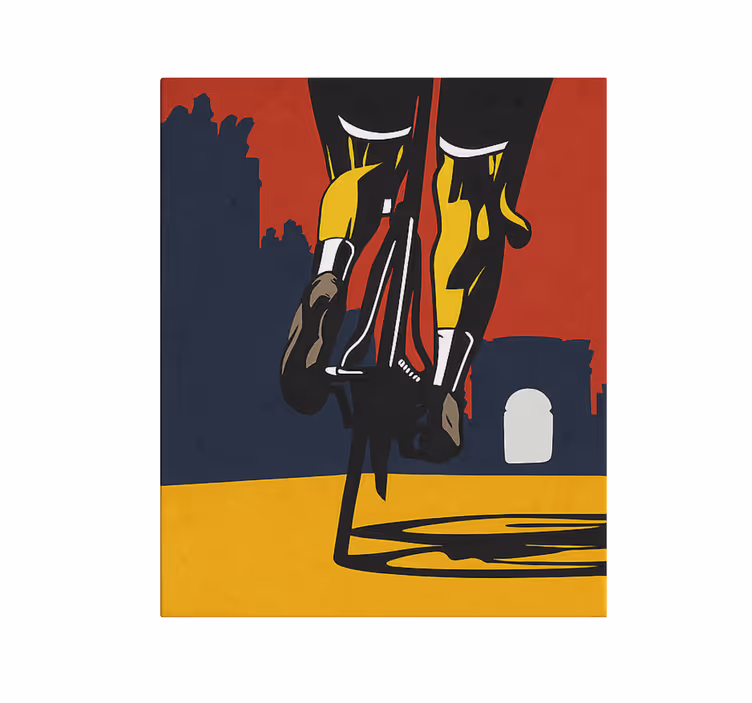 Shut up legs sports canvas art - TenStickers