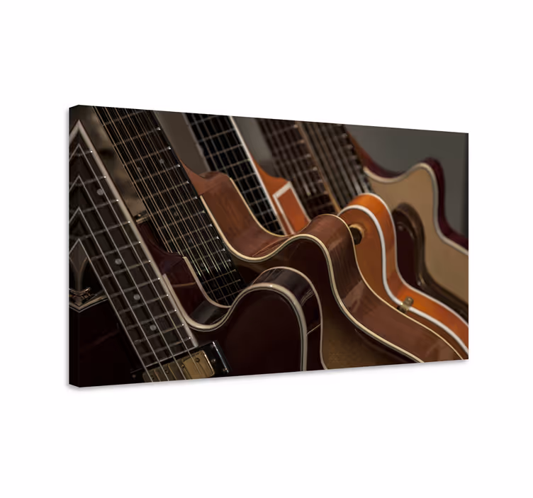 Guitars Music canvas art prints - TenStickers
