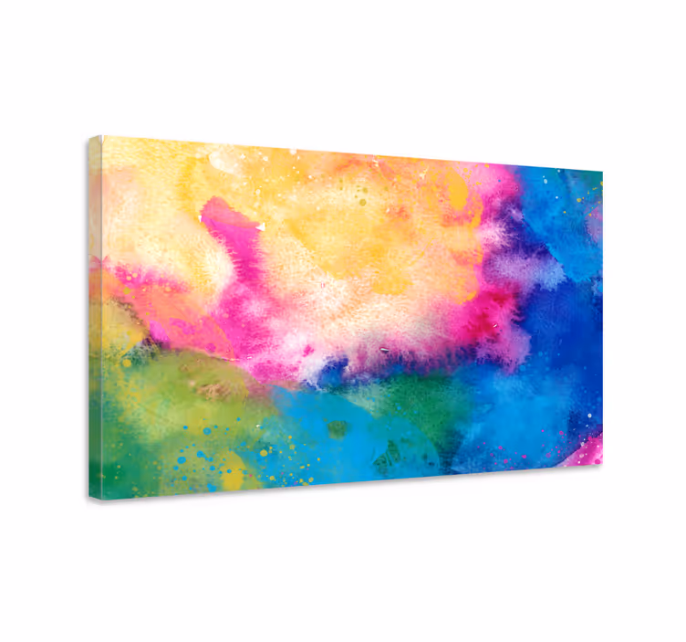 Artistic explosion modern canvas wall art - TenStickers