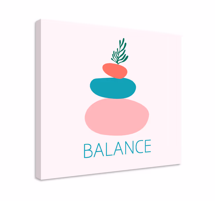 Minimalistic balance  nordic art prints - TenStickers