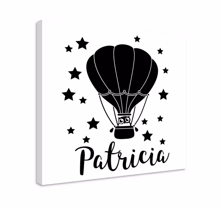 People canvas adventure in hot air ballooning - TenStickers