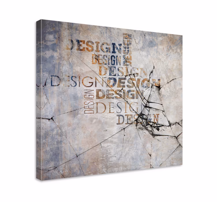 Quote canvas inspirational text design - TenStickers