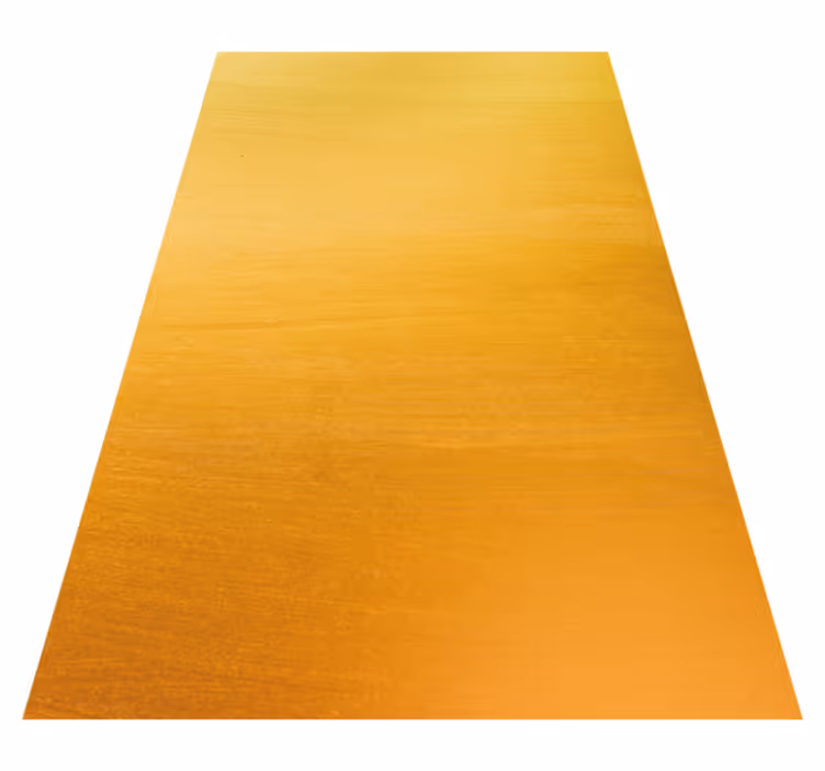 Ombré effect yellow vinyl rug - TenStickers