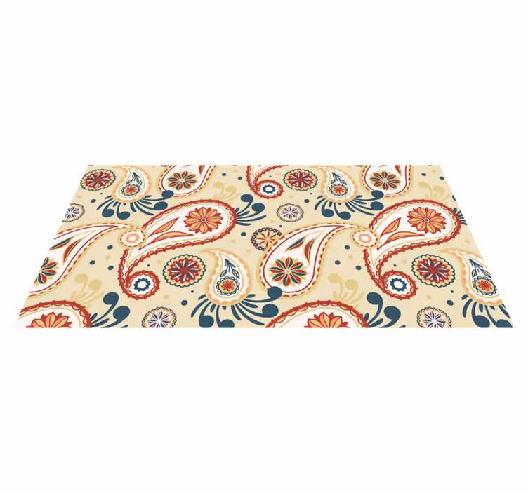 Colourful water drops bathroom mat - TenStickers