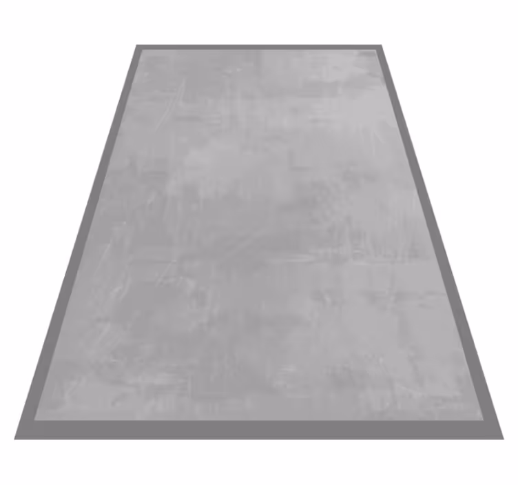 Smooth grey kitchen mat - TenStickers