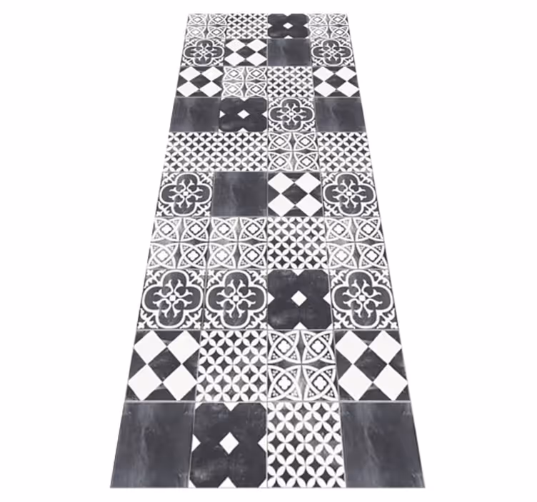 Cement "Ardesia" kitchen mat - TenStickers