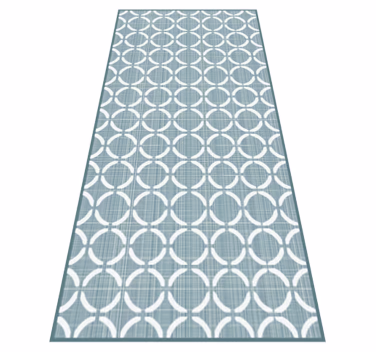 Old Style Green kitchen mat - TenStickers
