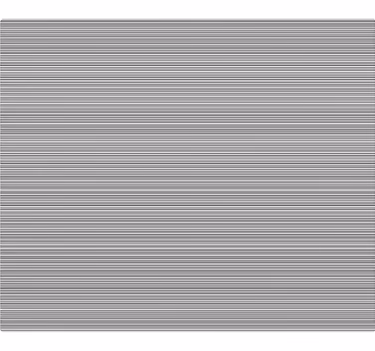 Gray thin striped  kitchen vinyl mat - TenStickers
