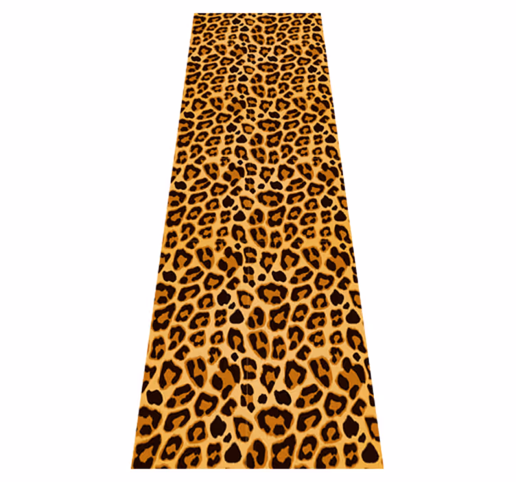 Animal mat leopard simple print - TenStickers