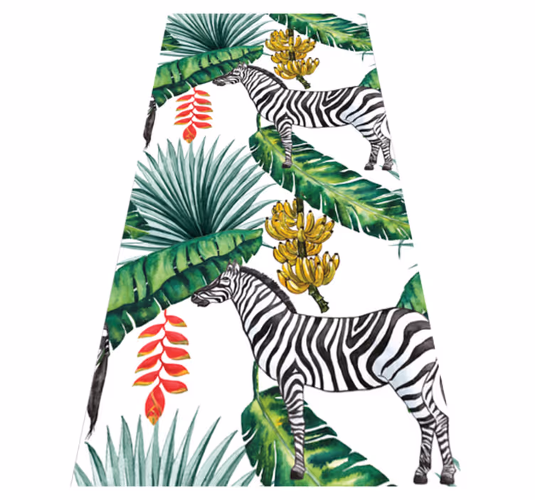 Animal mat with nature design - TenStickers