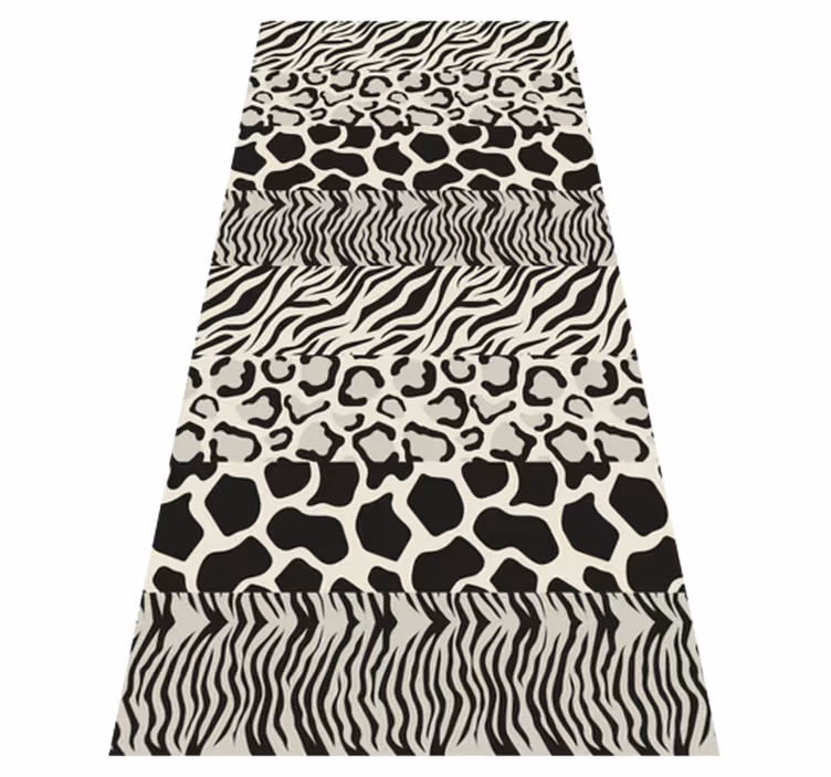Animal mat with four unique designs - TenStickers