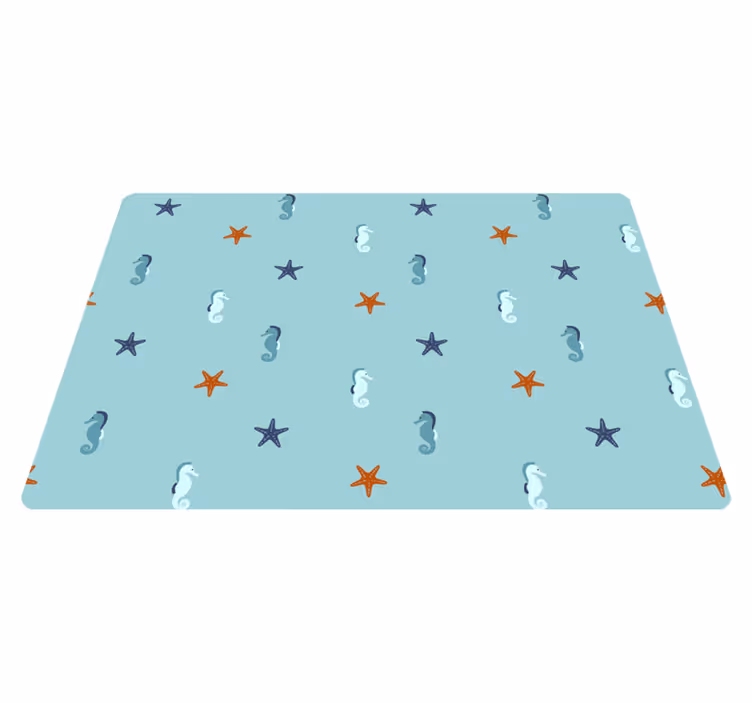 Animal mat in marine style - TenStickers