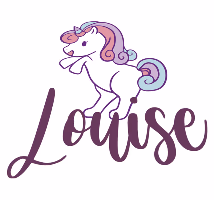 Funny small unicorn animal mat - TenStickers