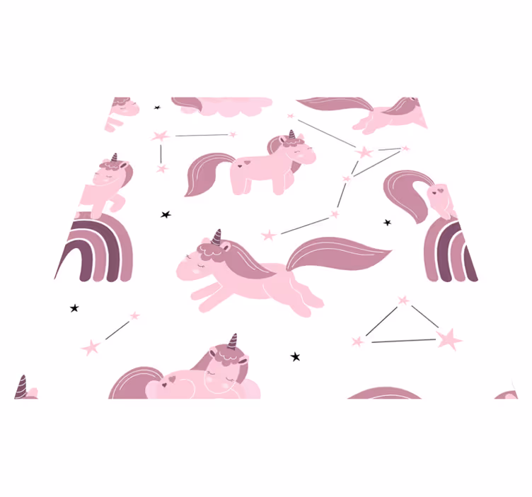 Animal mat unicorns and constellations - TenStickers