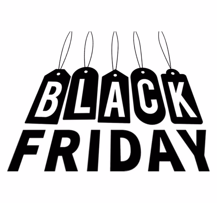 Black friday rug classic elegance in monochrome - TenStickers