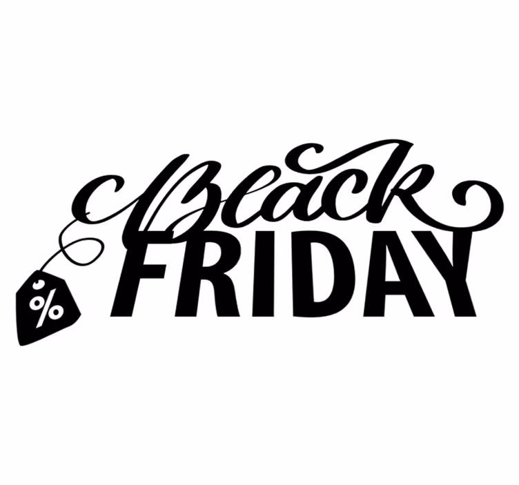 Black friday rug pretty black friday with tags - TenStickers