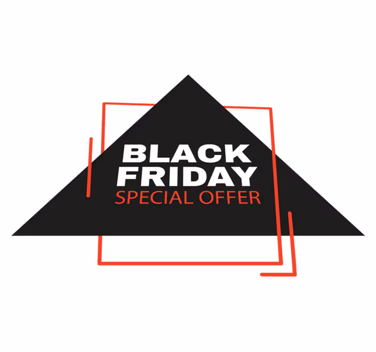 Black friday rug black friday sign - TenStickers