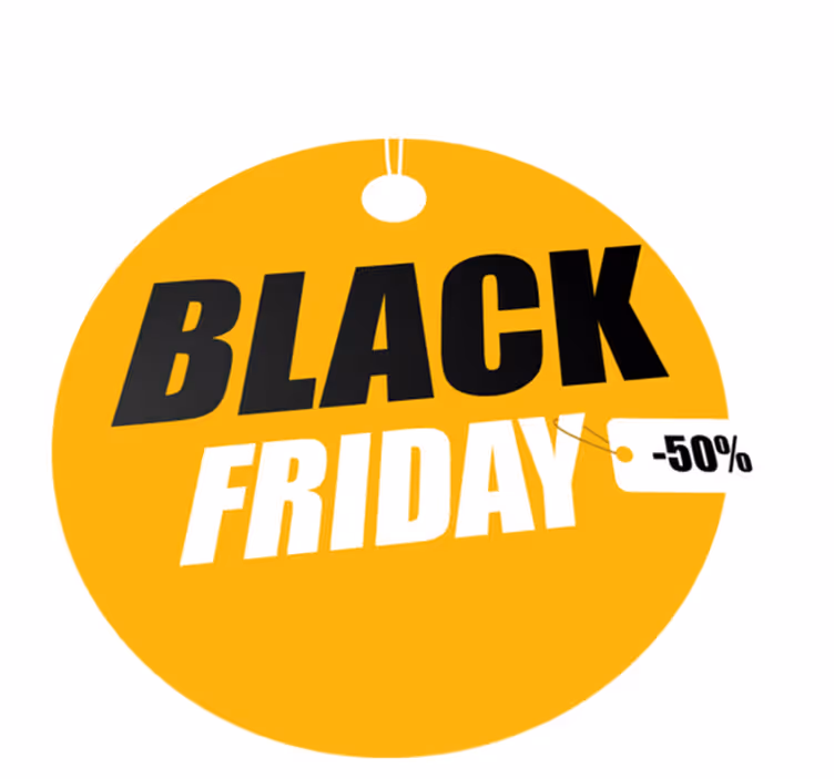 Black friday rug personalized circle design - TenStickers