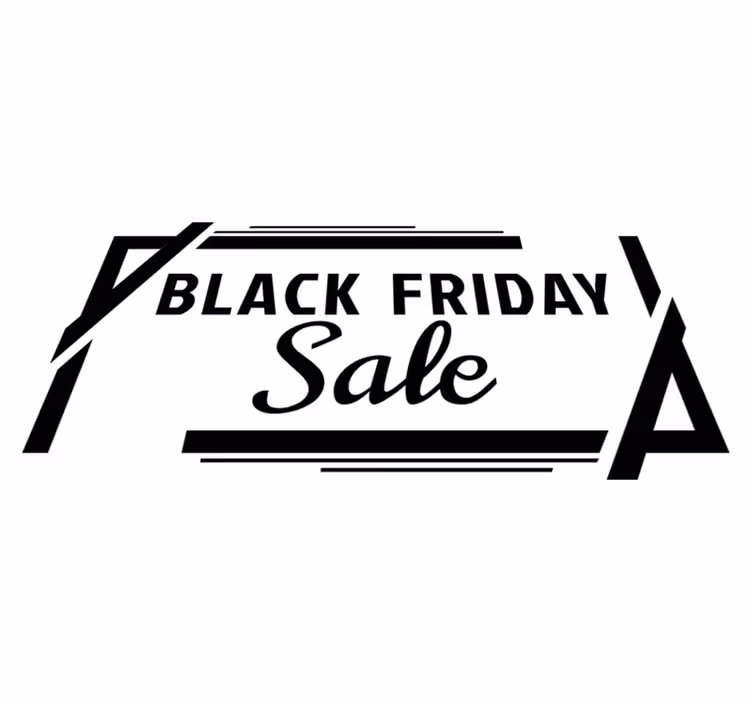 Black friday rug black friday sale in box - TenStickers
