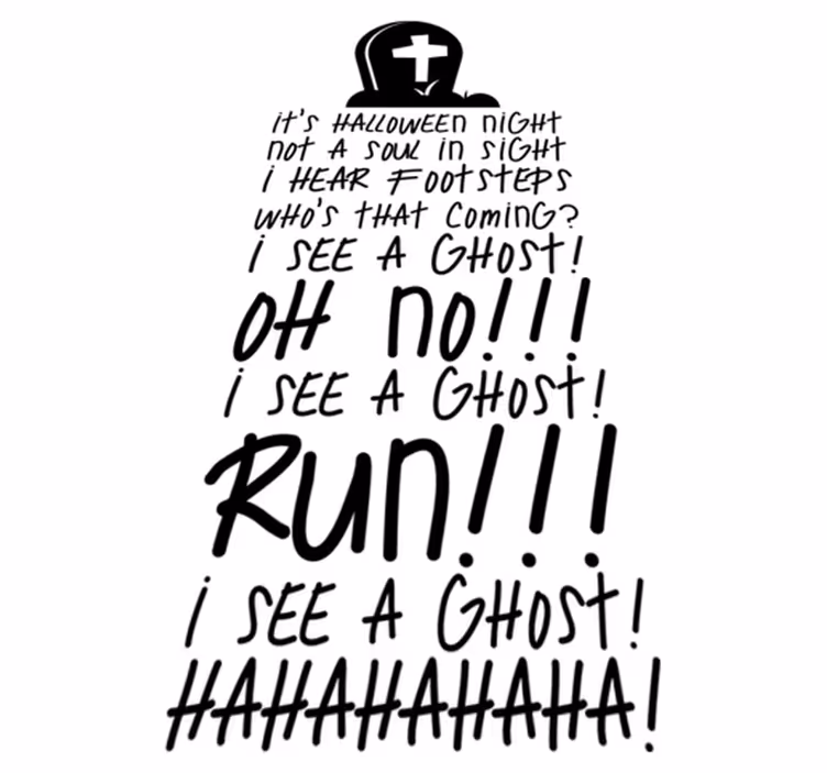 Halloween rugs in the style of "thriller" - TenStickers