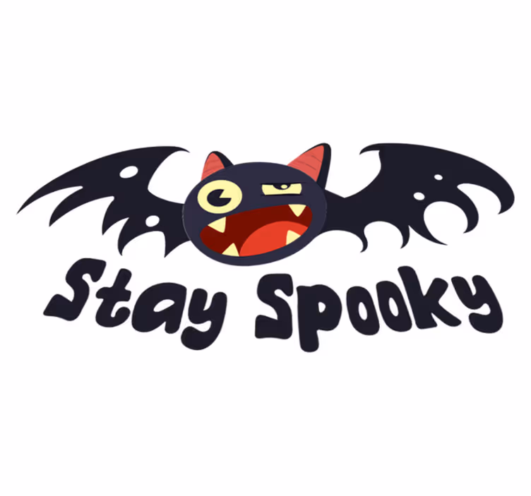 Halloween rugs stay spooky bat - TenStickers