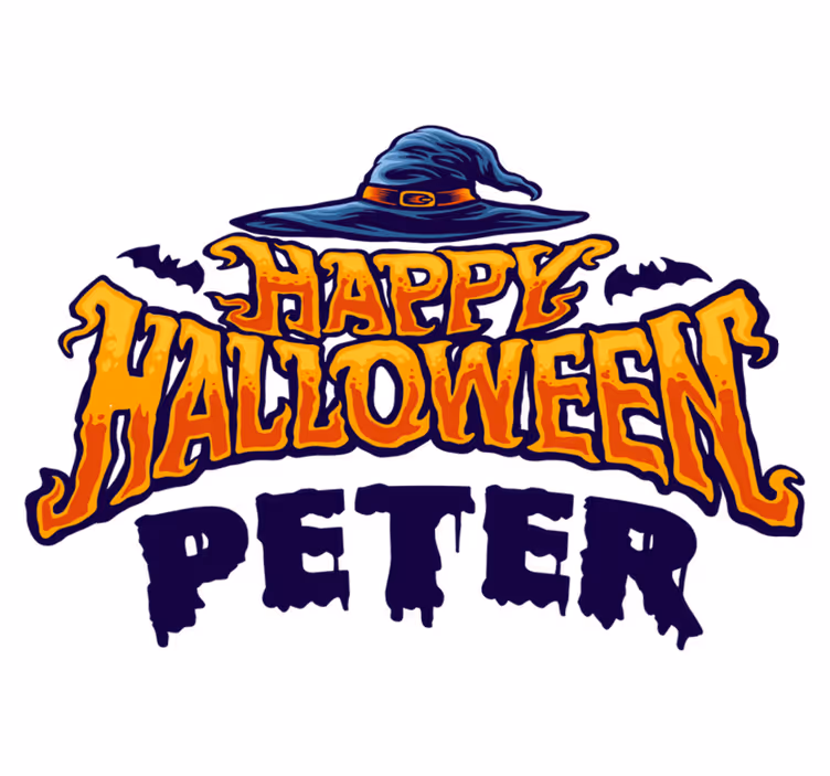 Halloween rugs happy halloween personalized - TenStickers