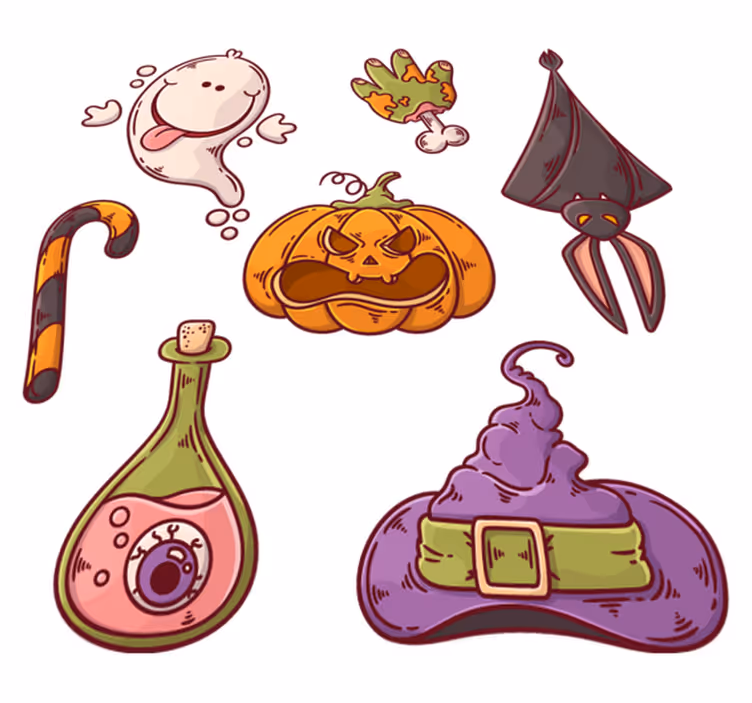 Halloween rugs with spooky designs - TenStickers