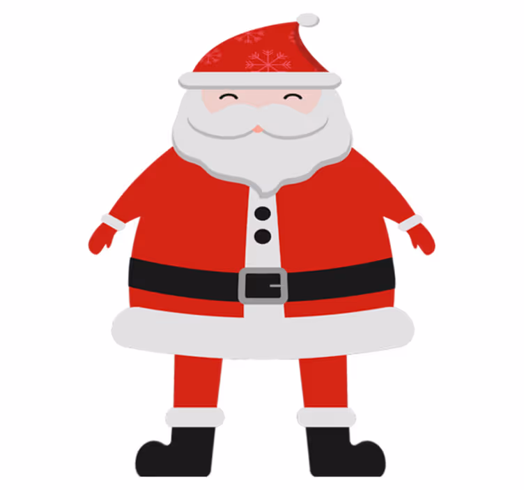Christmas rug santa claus for kids - TenStickers