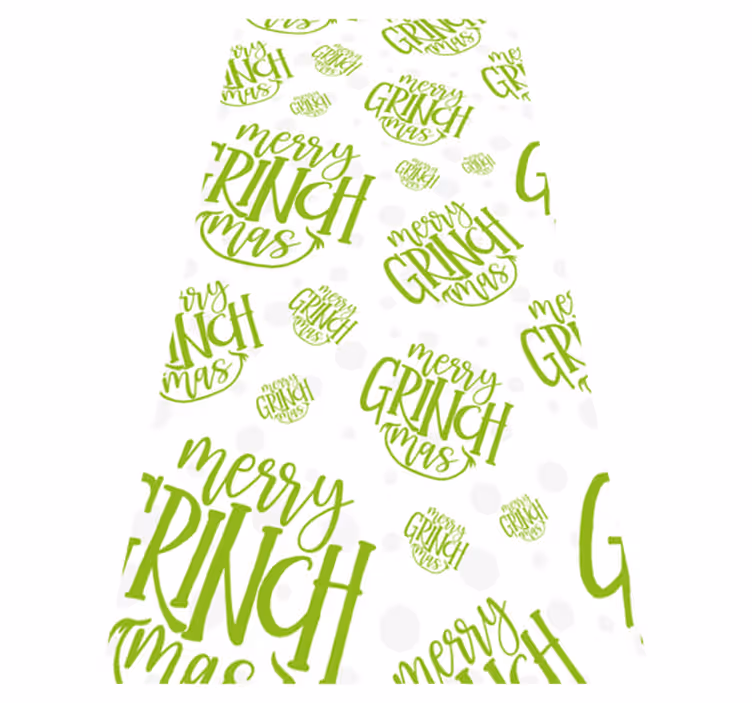 Christmas rug merry grinchmas original design - TenStickers