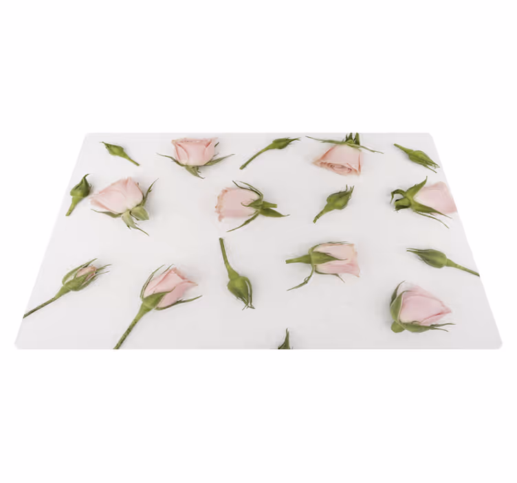 Floral rug romantic spring blossom design - TenStickers