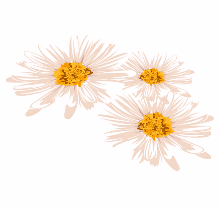 Floral rug charming floral arrangement - TenStickers